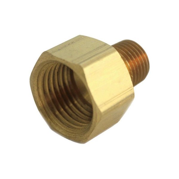 Jmf 3/8 in. FPT X 1/8 in. D MPT Brass Reducing Coupling 4505251